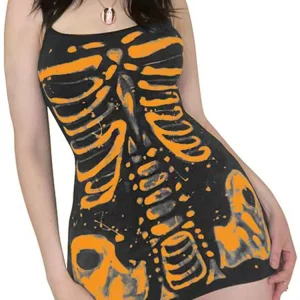 Alternative view of Women's Skull Graphic Sling Dress
