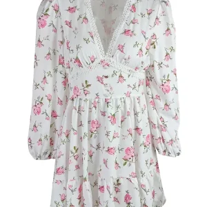 Alternative view of Women's Floral Print French Vintage Dress