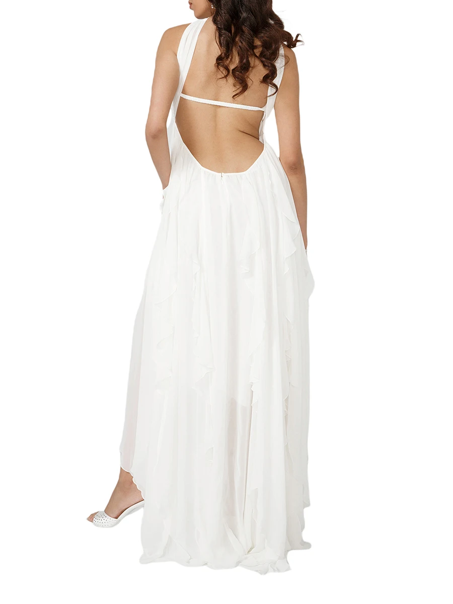 Women Summer Sleeveless Dress - Image 3